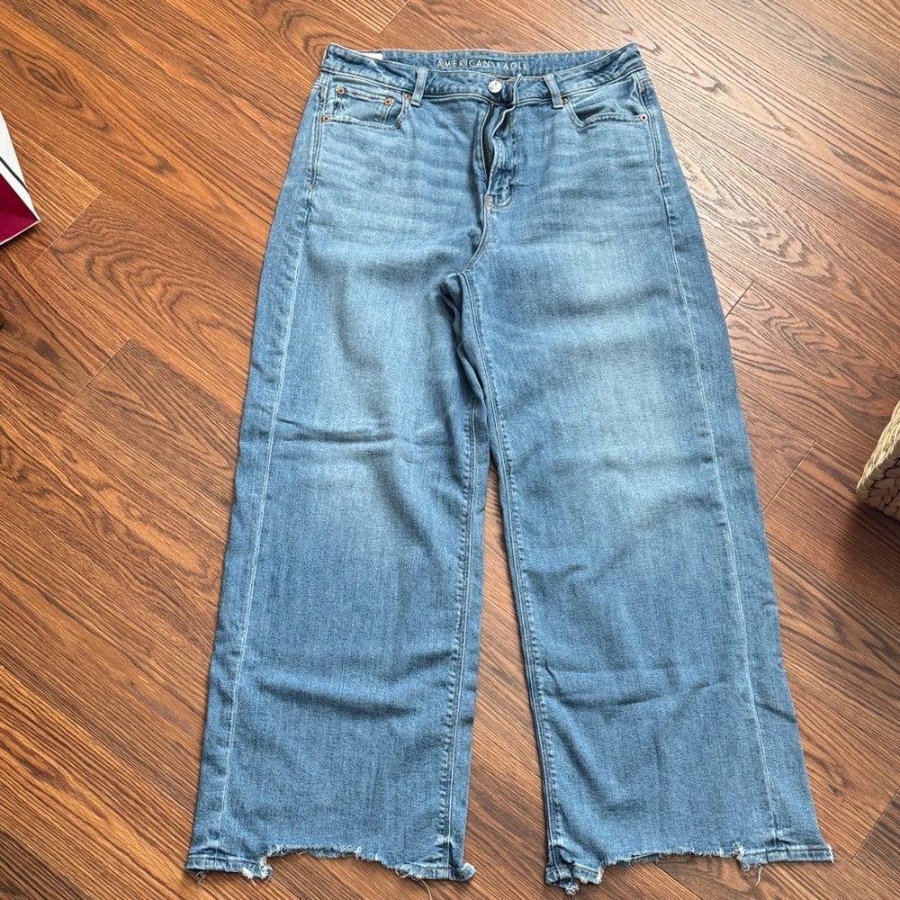 American Eagle Outfitters baggy wide leg Jeans
